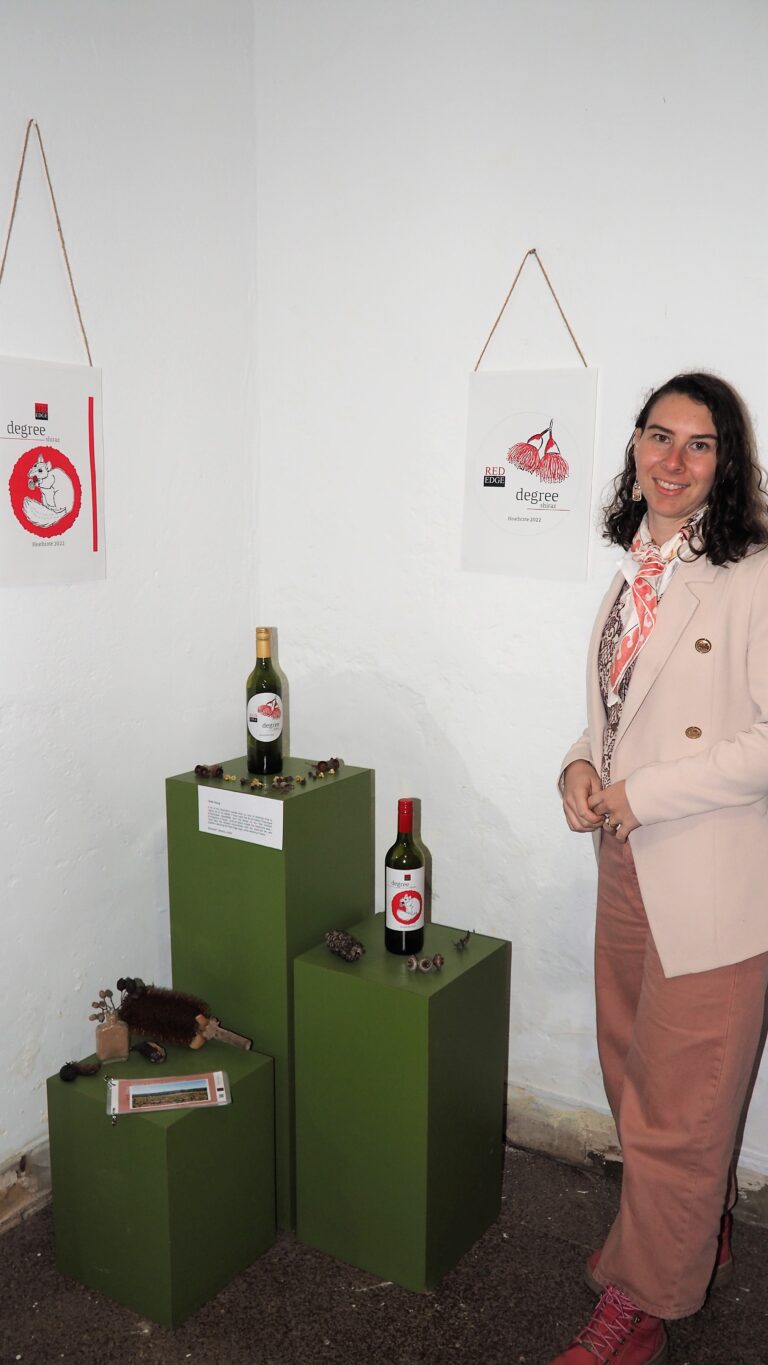 My work on display at the exhibition